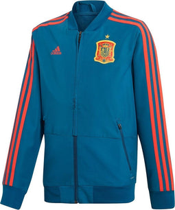 adidas - FEF PRE JKT Y - Spaans Presentatie Jack - 140 - Blauw