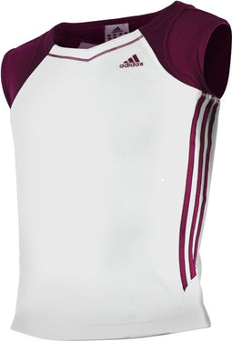 adidas - Girls Response Cap - Sportshirt - 176 - White/Ultrabeau