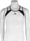 adidas Girls Response Tank - Sporttop - Kinderen - Maat 116 - Wit;Zwart