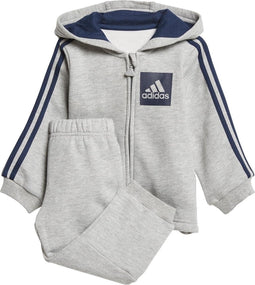 adidas - Infants 3S Full Zip Hoody FL - Kinderen - maat 74