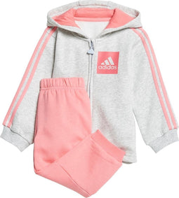 adidas - Infants 3S Full Zip Hoody FL - Kinderen - maat 74