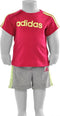 adidas Infants Jersey Gift Pack - T-shirt - Kinderen - Maat 92 - Fuchsia;Geel;Grijs