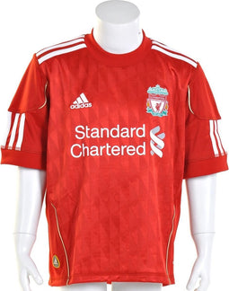 adidas LFC Home Jersey Youth - Sportshirt - Kinderen - Maat 140 - Rood;Goud;Wit