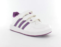 adidas LK Trainer 4 CF Kids - Sportschoenen - Kinderen - Maat 38 2/3 - Wit;paars