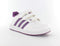 adidas LK Trainer 4 CF Kids - Sportschoenen - Kinderen - Maat 38 2/3 - Wit;paars