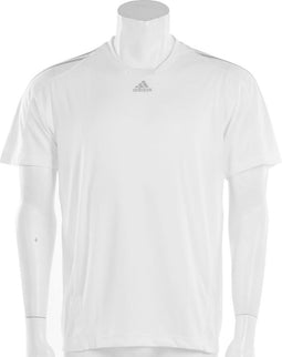 adidas Men's Response Tee - Sportshirt - Heren - Maat S - Wit;Metallic Zilver