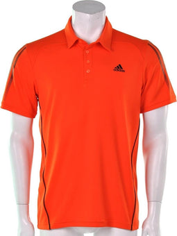 adidas - Men's Response Traditional Polo - adidas Tennis Herenpolo - S - Oranje