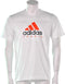 adidas Men's Tennis Sequentials Logo Tee - Sportshirt - Heren - Maat S - Wit