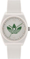 Adidas Originals Project Two AOST23047 Horloge - Kunststof - Wit - Ø 38 mm