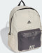 adidas Performance Classic Badge of Sport 3-Stripes Rugzak - Unisex - Beige- 1 Maat
