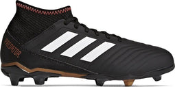 adidas Predator 18.3 FG J - Voetbalschoenen - Kinderen - Zwart - CP9010