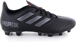 adidas PREDATOR 18.4 FxG - Cblack/Utiblk/Reacor - Voetbalschoenen Heren