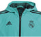 adidas Real Madrid Presentatie Trainingsjas - Maat 164 - Unisex - blauw/zwart