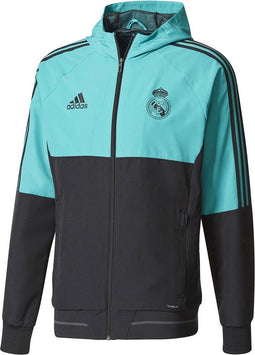 adidas Real Madrid Presentatie Trainingsjas - Maat L - Mannen - blauw/zwart