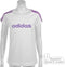 adidas - Reload Lineage Tee - adidas Damesshirtje - S - Wit/Paars