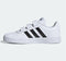 adidas Sneakers - Maat 34 - Unisex - wit/zwart