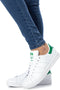 adidas Sneakers - Maat 36 - Unisex - wit/groen