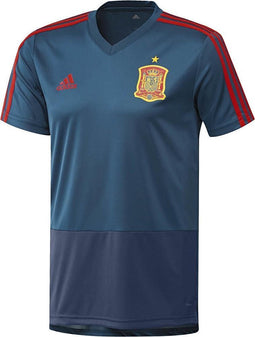 Adidas Spanje Trainingsshirt 2018-2020 - Kleur Blue Red - Maat M