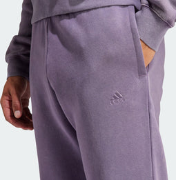 adidas Sportswear ALL SZN Garment Wash Broek - Heren - Paars- M