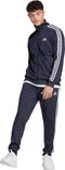 adidas Sportswear Basic 3-Stripes Tricot Trainingspak - Heren - Blauw- L