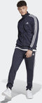 adidas Sportswear Basic 3-Stripes Tricot Trainingspak - Heren - Blauw- L
