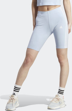 adidas Sportswear Essentials 3-Stripes Fietsshort - Dames - Blauw - L