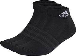 adidas Sportswear Gevoerde Sportswear Enkelsokken 3 Paar - Unisex - Zwart- 49-51
