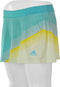 adidas W adizero Skort - Sportrok - Dames - Maat XL - Licht blauw;Geel