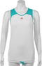 adidas - WMNS Response Tank Top - adidas Dames Tank Top - XS - Wit/Turquoise