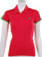 adidas - Women's Barricade Cap Polo - adidas Tennis Polo's - 36 - FreshPink/IntensGreen