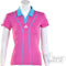 adidas - Women's Barricade Cap Polo - adidas Tennisshirts - 40 - Roze/LichtBluaw