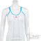 adidas - Women's Barricade Top - adidas Tennis Tops - 40 - Wit/IntensBlauw/IntensRoze