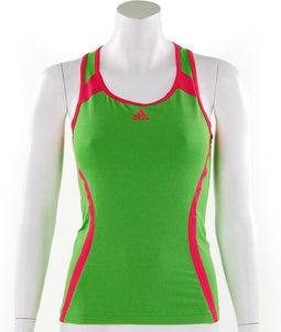 adidas Women's Barride Top - Sporttop - Dames - Maat 44 - Intens Green;Fresh Pink