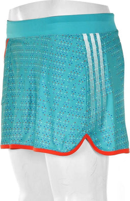 adidas Women's Response Skort - Sportrok - Dames - Maat L - Turquoise;Rood