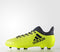 adidas - X 17.3 FG Junior - Voetbalschoenen - Kinderen - Geel/Zwart - maat 35
