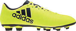 adidas X 17.4 FxG Voetbalschoenen - Maat 43 1/3 - Mannen - geel/zwart
