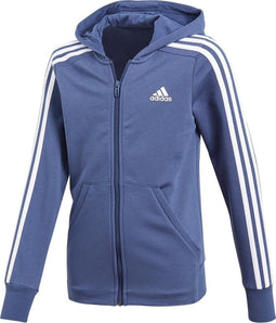 adidas - Young Girls 3S Full Zip HD - Kinderen - maat 128