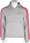 adidas Young Girls Essential Hood - Sporttrui - Kinderen - Maat 176 - Melange Grijs;Donker Roze