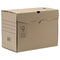 Merkloos - Transfer archiefdoos, ft A4, rug van 20 cm, bruin