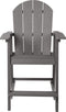 ADIRONDACK - Balkonset - Donkergrijs - Kunsthout