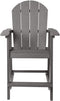 ADIRONDACK - Tuin barkruk - Donkergrijs - Kunsthout