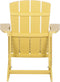 ADIRONDACK - Tuinstoel - Geel - Kunsthout