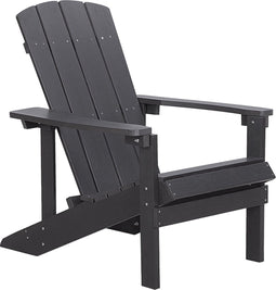 ADIRONDACK - Tuinstoel - Grijs - Kunsthout