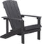 ADIRONDACK - Tuinstoel - Grijs - Kunsthout