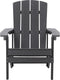ADIRONDACK - Tuinstoel - Grijs - Kunsthout