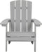 ADIRONDACK - Tuinstoel - Lichtgrijs - Kunsthout