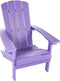 ADIRONDACK - Tuinstoel - Paars - Kunsthout