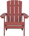ADIRONDACK - Tuinstoel - Rood - Kunsthout
