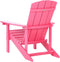 ADIRONDACK - Tuinstoel - Roze - Kunsthout