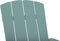 ADIRONDACK - Tuinstoel - Turquoise - Kunsthout